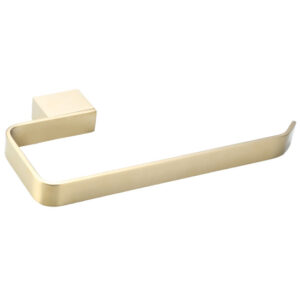 Aqua Brushed Brass Towel Bar