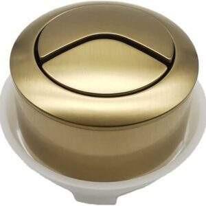 Brushed Brass Push Button