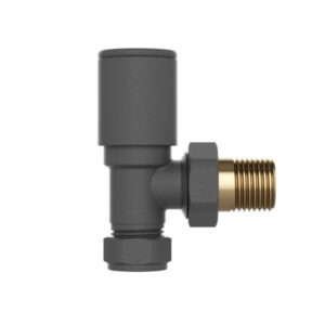 Angled Valve Anthracite