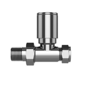 Straight Valve Chrome