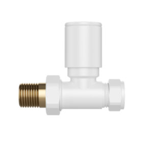 Straight Valve White
