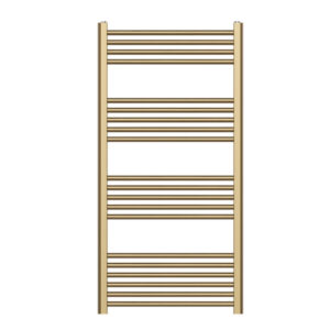 Ersa 1200x600 Brass PVD Heated Towel Rail
