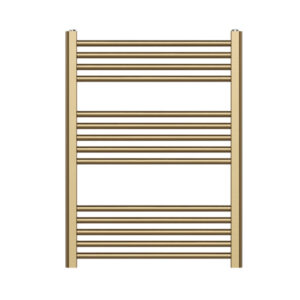 Ersa 800x600 Brass PVD Heated Towel Rail