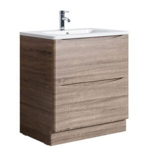 Hudson Oak 2 Drawer 800mm Floor Unit