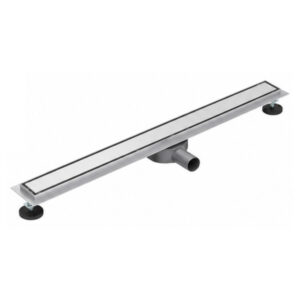 Linear Chrome Drain 1000mm cw Adj Legs