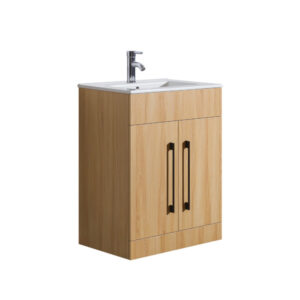 Oreo 600mm 2 Door Oak Floor Unit