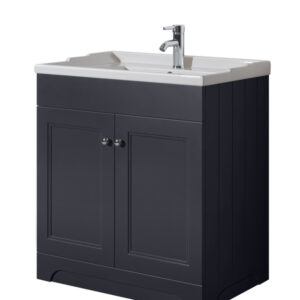 Rome Anthracite 2 Door 800mm Floor Unit