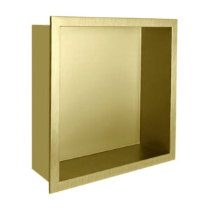 Shower Niche Brass 300mm
