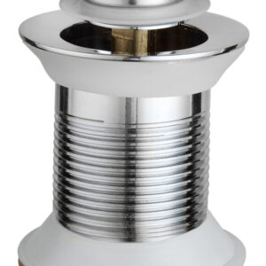 Chrome Mushroom Slotted Basin Waste